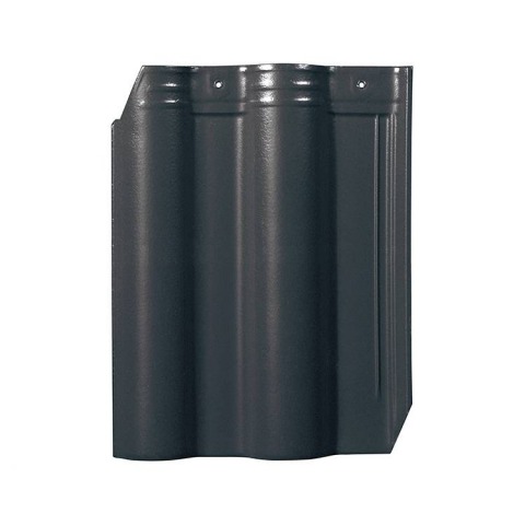 กระเบื้องหลังคาเซรามิก สีดำ